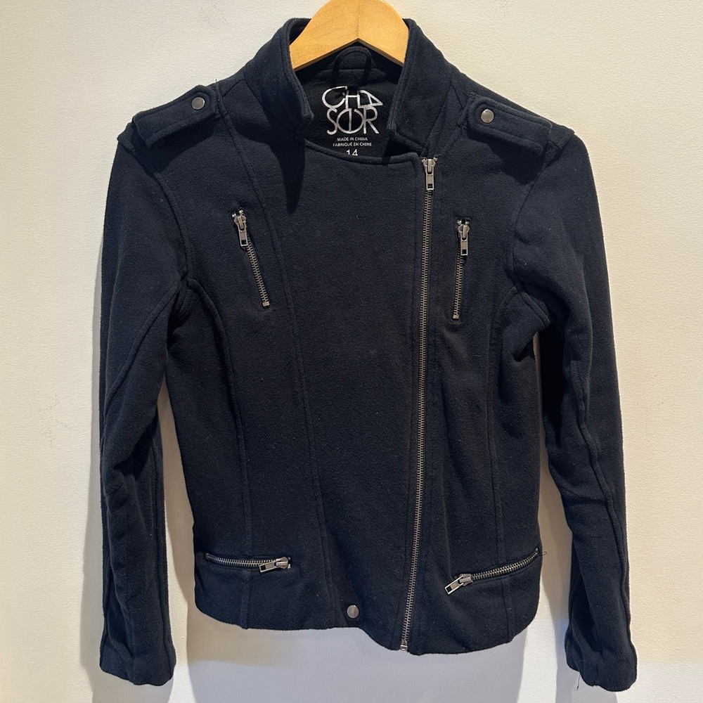 Chaser Full Zip Moto Jacket size 14(girls)